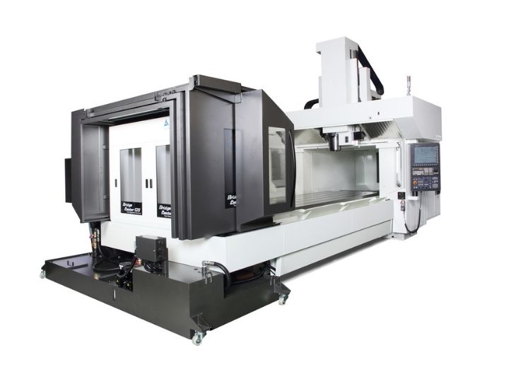 Kitamura Bridgecenter 12G CNC machine with an enclosed workspace and control panel.