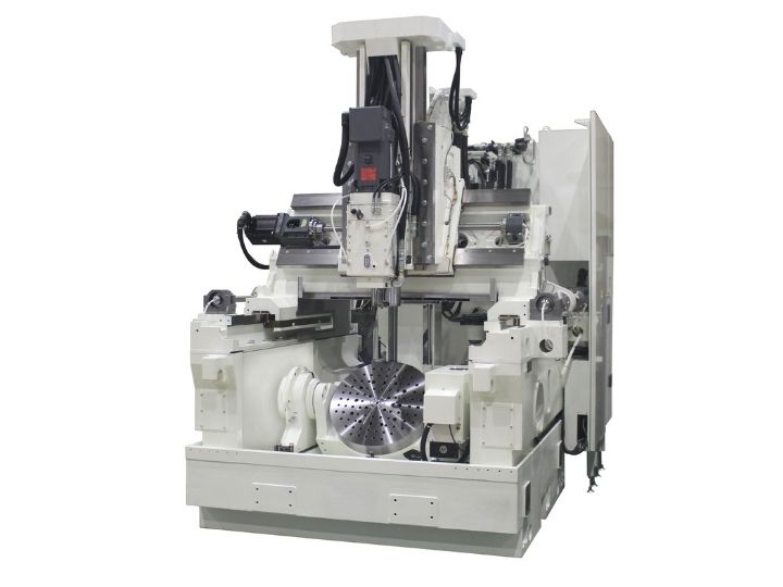 Kitamura Mytrunnion-5G machining center with a rotary table and vertical spindle.