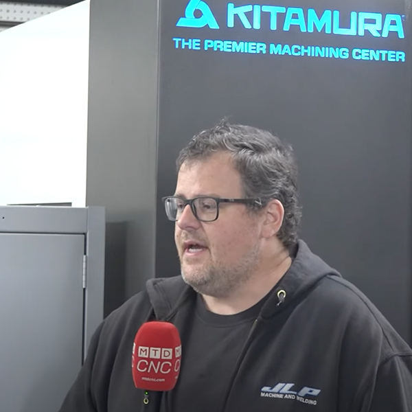 Client talking on a customer interview.